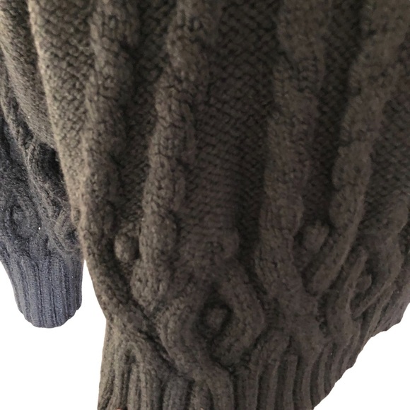 ZARA Black Cable Knit Sweater - Picture 2 of 9